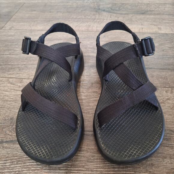 Chaco z/1 black classic outdoor sandals hiking shoes women's 8 - Picture 1 of 6